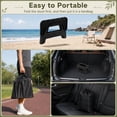 thumbnail image 6 of Folding Portable Camping Toilet for Adults, 220 LBS Heavy Duty Foldable Travel Potty with Lid, Compact Car Toilet with Waste Bags & Storage Bag for Road Trip Camping Hiking Outdoor Emergency Use, 6 of 6
