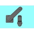 thumbnail image 3 of Black Gate Flip Latch Wrought Iron 5.75" L Two-Sided Rust Resistant Door Locks Renovators Supply, 3 of 11