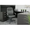 thumbnail image 3 of Boss Office Products Executive Leather Budget Chair, 3 of 11