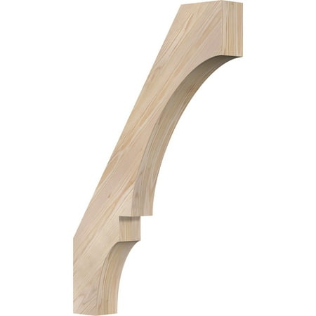 

Ekena Millwork 3 1/2 W x 22 D x 34 H Balboa Smooth Brace Douglas Fir