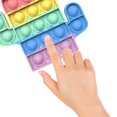 thumbnail image 4 of Juguete De Burbujas De Arcoíris Silicona Arco Iris Dibujos animados Empuje Burbuja Autismo Necesidades especiales Juguetes Juguete interactivo Sywqhk libre de BPA, 4 of 9