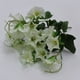 thumbnail image 4 of Cateissary Flor falsa Plantas de plástico Colgante de pared Calcomanía para deshierbe Decoraciones para exteriores Flores artificiales Tamaño Flores artificiales Blanco, 4 of 6