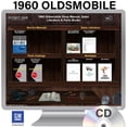 thumbnail image 2 of Detroit Iron OEM 1960 Oldsmobile Shop Manual, Sales Literature & Parts Books on CD, 2 of 2