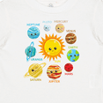 thumbnail image 4 of Inktastic Cute Planets, Solar System, Space, Cosmos, Galaxy Boys or Girls Baby T-Shirt, 4 of 5