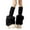Black, variant on Cute Leg Warmers Boot Cuffs Winter Leg Warmers Knitted Retro Bohemian Style Boot Cuffs Ankle Socks for Ladies Cozy Thermal Sleeves Fashionable Layering