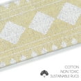 thumbnail image 5 of Diamond Design 9" X 28" Stair Treads - 70 % Cotton Anti-Slip Carpet Strips for Indoor Stairs-Easy to Install Stair Treads with Double Adhesive Tape-Safe, Extra-Grip, 4-Pack-Banana Cream Yellow, 5 of 9