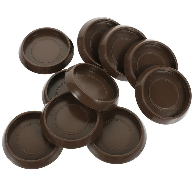EeaseCA 10Pcs Multi-function Furniture Coasters Compact Bed Stoppers Plastic Couch Stoppers