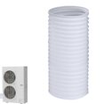 thumbnail image 2 of Manguera de extensión de conducto de 130/150 mm, flexible y telescópica, accesorios para manguera de escape de aire acondicionado, manguera de ventilación para aire acondicionado móvil, 2 of 6