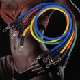thumbnail image 2 of Bangcool 14PCS Sport Band Set Exercises Band Pull Band Fitness Rope for Training, 2 of 9
