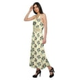 thumbnail image 4 of Moomaya WoMen's Sleeveless Maxi Dress With Trim Lace Spaghetti Strap Summer Wear, 4 of 6