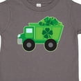 thumbnail image 4 of Inktastic St Patricks Day Irish Clover Dump Truck Childs Boys Toddler T-Shirt, 4 of 5