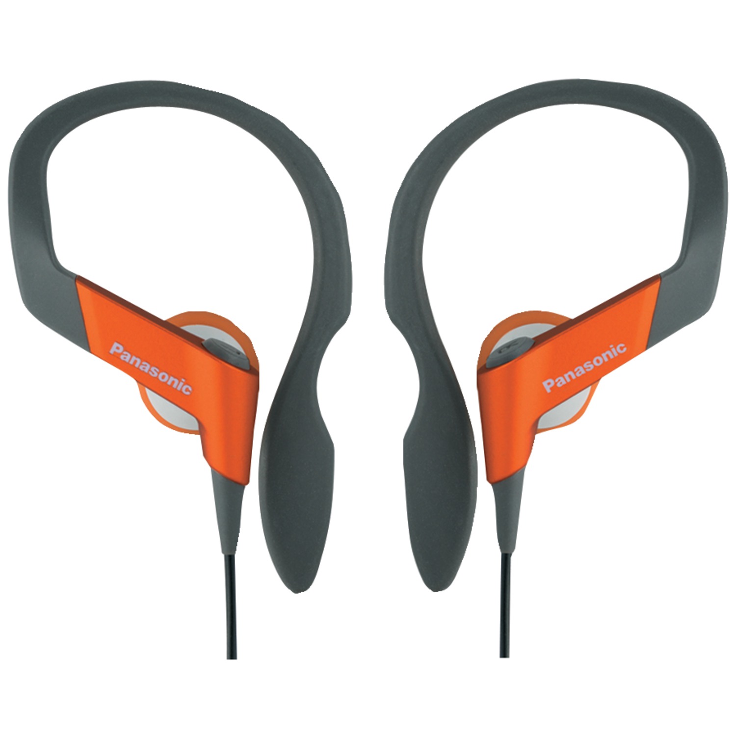 PANASONIC RPHS33D HS33 Shockwave(TM) Sport Clip Headphones (Orange