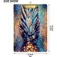 thumbnail image 3 of FMSHPON Pineapple Abstract Clipboard Hardboard Wood Nursing Clip Board and Pull for Standard A4 Letter 13x9 inches, 3 of 8