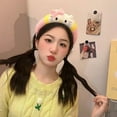 thumbnail image 6 of Sanrio Plush Ears Hello Kitty Headbands Girl Kawaii Kuromi Hairband Women Cartoon Anime Hair Accessories Kids Birthday Xmas Gift, 6 of 10