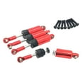 thumbnail image 3 of Amortiguador de coche rc Hugo 1:18 Metal 65mm suspensión absorbente piezas rojo, 3 of 7