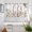 White, variant on Easter Bunny Kitchen Curtains Window Panels, Cute Rabbit Rose Floral Pastoral Leaves Plants Insulated Window Treatment Curtain, Grommet Curtains for Bedroom/Living Room/Bathroom, 2 Piece 42"Wx54"L