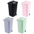 thumbnail image 2 of CIMAXIC 4Pcs Desktop Garbage Barrels Creative Trash Cans Rubbish Bins (Random Color),5.71"X3.54"X3.07", 2 of 5