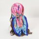 thumbnail image 3 of 2022 Nueva diadema de seda chal de satén bufanda cuadrada para mujeres pañuelo de cuello de aceites bandas para el cabello femeninas pañuelo estampado hijab envolturas bandana, 3 of 5