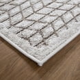 thumbnail image 4 of Luxe Weavers Geometric Chevron Mushroom 2x7 Runner Rug, 4 of 9