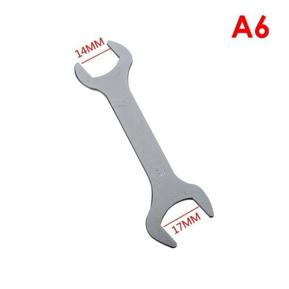 Wear-resistant Repair Wrench Car Hand Tools Ultra-Thin Torque Wrench Thin Wrench Open End Spanner Double Head Wrench 14-17MM