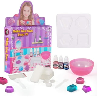 Science4you Soap Making Kit for Kids - Make Your Own Scented Soaps, 21  Contents, Moulds & Gift Bags Included - Craft Kit for Kids, Toys and Games