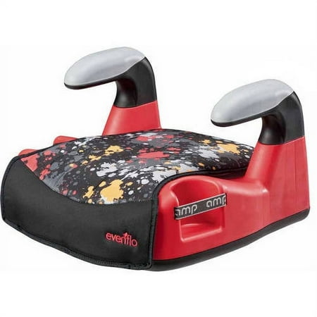 Evenflo Amp No-back Booster Red Splat