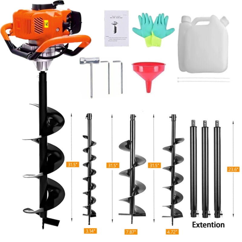 62CC+3Bits(3''5'' 8'')+3Rods(24'')