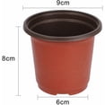 thumbnail image 3 of Ideal para parterres de flores 100 macetas pequeñas de plástico para jardinería, 3 of 5