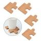 thumbnail image 3 of 4 manteles individuales de madera para posavasos, decoración para tazas de café, manteles individuales reutilizables para portavasos. Madera de Haya, 3 of 5