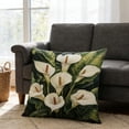 thumbnail image 4 of weibbin Small Fresh Flower Series Pillow Cover for Sofa Living Room, 17.7x17.7 Inches, Multicolor, 4 of 6