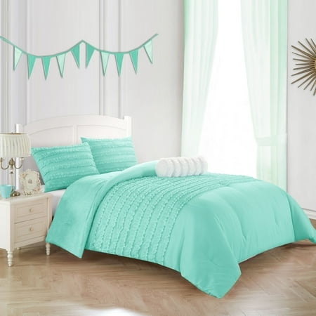 Better Homes Gardens Kids Textured Ruffle Comforter Set