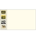 thumbnail image 1 of Projector Screen 100 120 130 inch White Grid Anti-Light 160 ° Viewing Angle Projection Screen for Indoor Outdoor Movie ,Long Lasting, 1 of 6