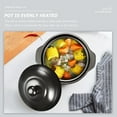 thumbnail image 2 of MasteelfCA Braised Chicken Casserole Chicken Soup Stewing Pot Ceramic Rice Pot Thick Ceramic Pot, 2 of 8