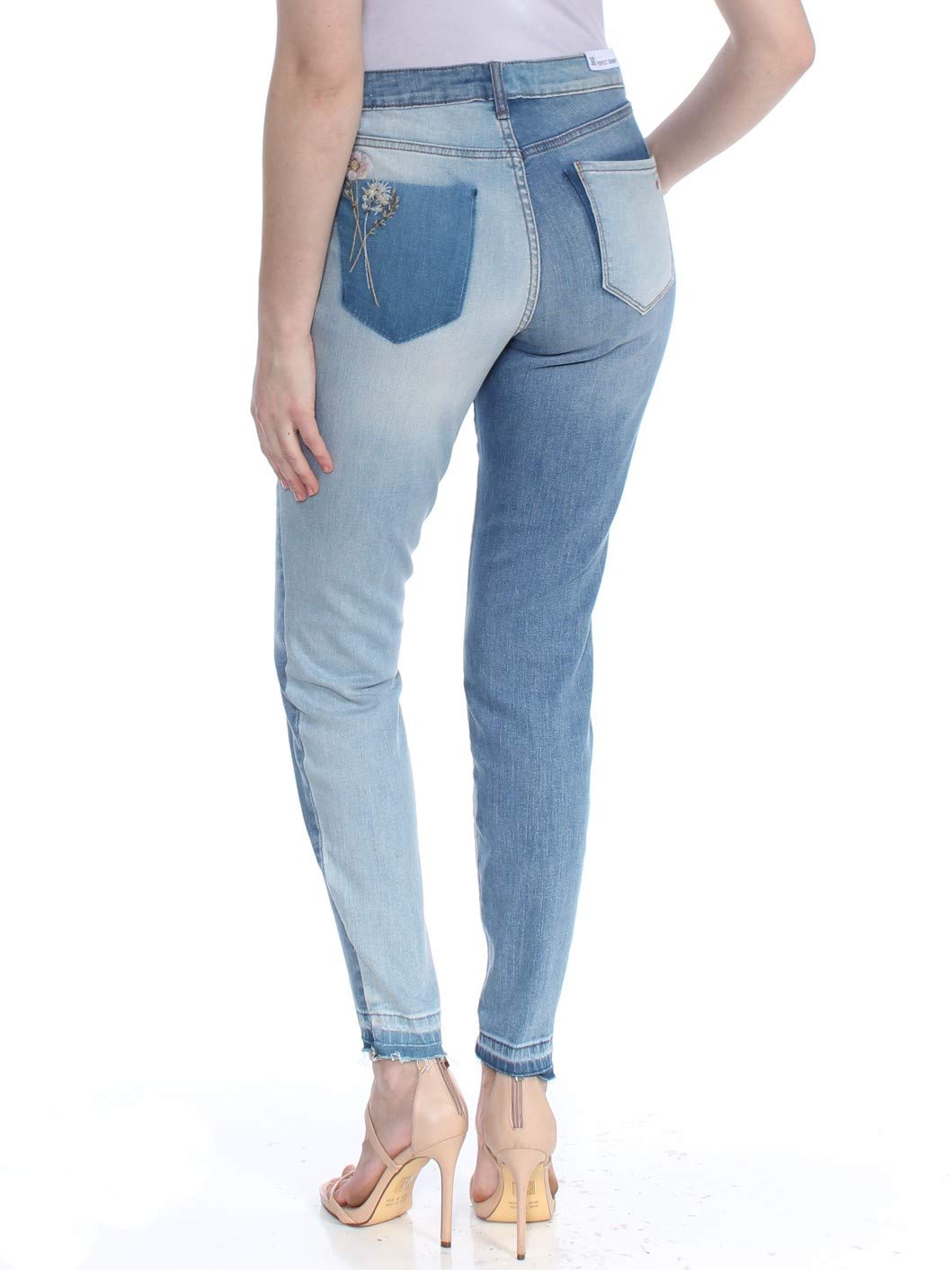 two tone jeans womens
