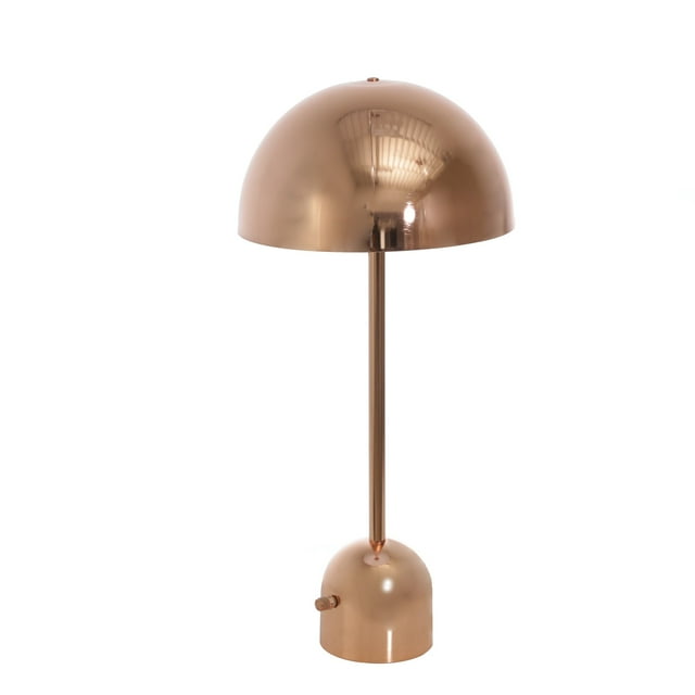 Sagebrook Home Metal 25.25" Table Lamp, Rosegold