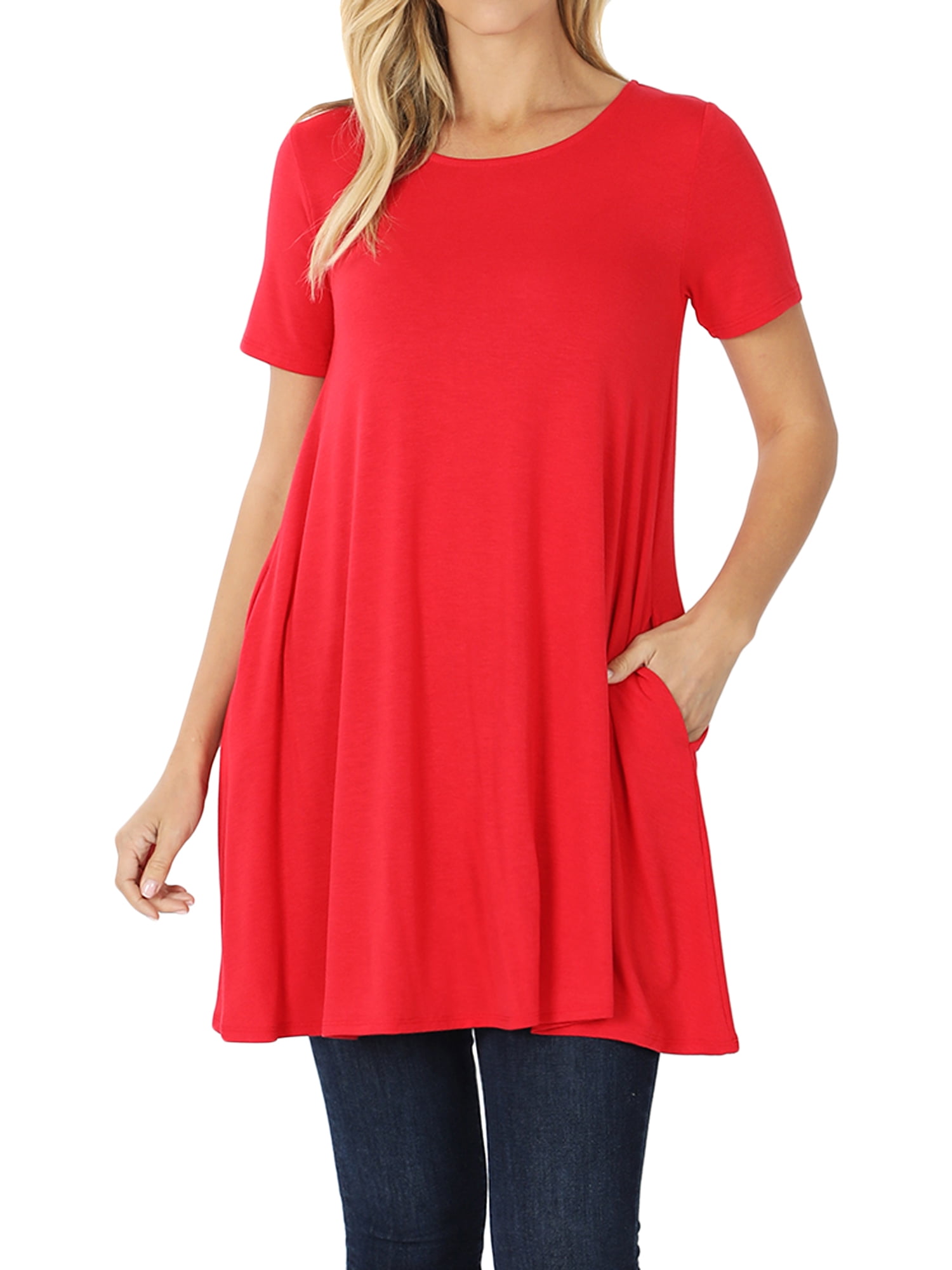 TheLovely - Women & Plus Round Neck Short Sleeve Long (33