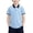 Sky Blue, variant on akafmk Boys Polos Shirts Dressy Short Sleeve School Uniform Shirts Preppy Style 2-15 Years