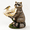 Grey Raccoon Figure, variant on Fire Hydrant For Dogs To Pee On Dog Outdoor Yard Decor