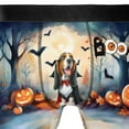 thumbnail image 4 of Happy Halloween Vampire Basset Hound BOO with Pumpkins Fun and Spooky All Over Print Boxer Briefs Underwear for Men Dad Bassets Dog Breed Lovers Gifts Idea - 00018, 4 of 6