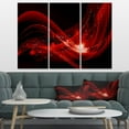 thumbnail image 3 of Designart Dark Red Vector Canvas Wall Art, 3 of 4