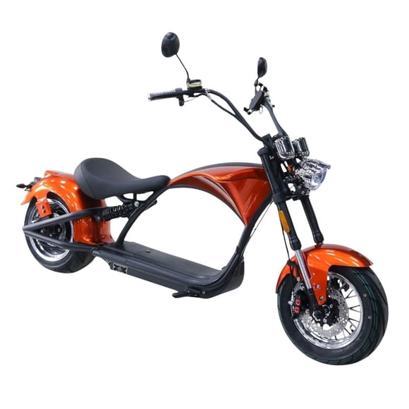 MOTO ELECTRICA custom chopper 2000W, 60KM/H, Autonomía 75KM