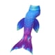 thumbnail image 4 of Nuevo traje de baño de cola de sirena para niños y adultos, disfraz de sirena para mamá y niña, regalo de fiesta para niños, traje de baño de fantasía con aleta Monofin, 4 of 5