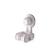 thumbnail image 1 of Yuarrent Soporte ajustable montado en la pared soporte autoadhesivo Simple sin taladrar estante multifuncional para colgar baño Universal Juegos de accesorios de baño Blanco, 1 of 6
