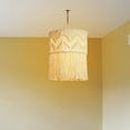 thumbnail image 3 of GROWTH TANK Hand Weaved Macrame Lampshade Hanging Pendant Light Cover Fitting Boho for Hotel, 3 of 9