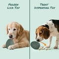 thumbnail image 2 of Juguete Cognitivo para Perros con Dispensador de Premios, Juguete de Enriquecimiento Congelable y Rellenable para Lamer, Rompecabezas Interactivo de Larga Duración para Mantenerlos Ocupados, 2 of 7