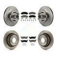 thumbnail image 1 of CMX Front Rear Disc Brake Rotors and Ceramic Pads Kit for Car 2010-2011 Ford Ranger RWD K8C-102653, 1 of 8
