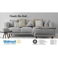 thumbnail image 2 of hometrends Black Stripe Decorative Pillow, 2 of 4