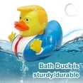 thumbnail image 2 of Novedad Trump Pato Goma Baño para Bebé Patitos (Trump), 2 of 6