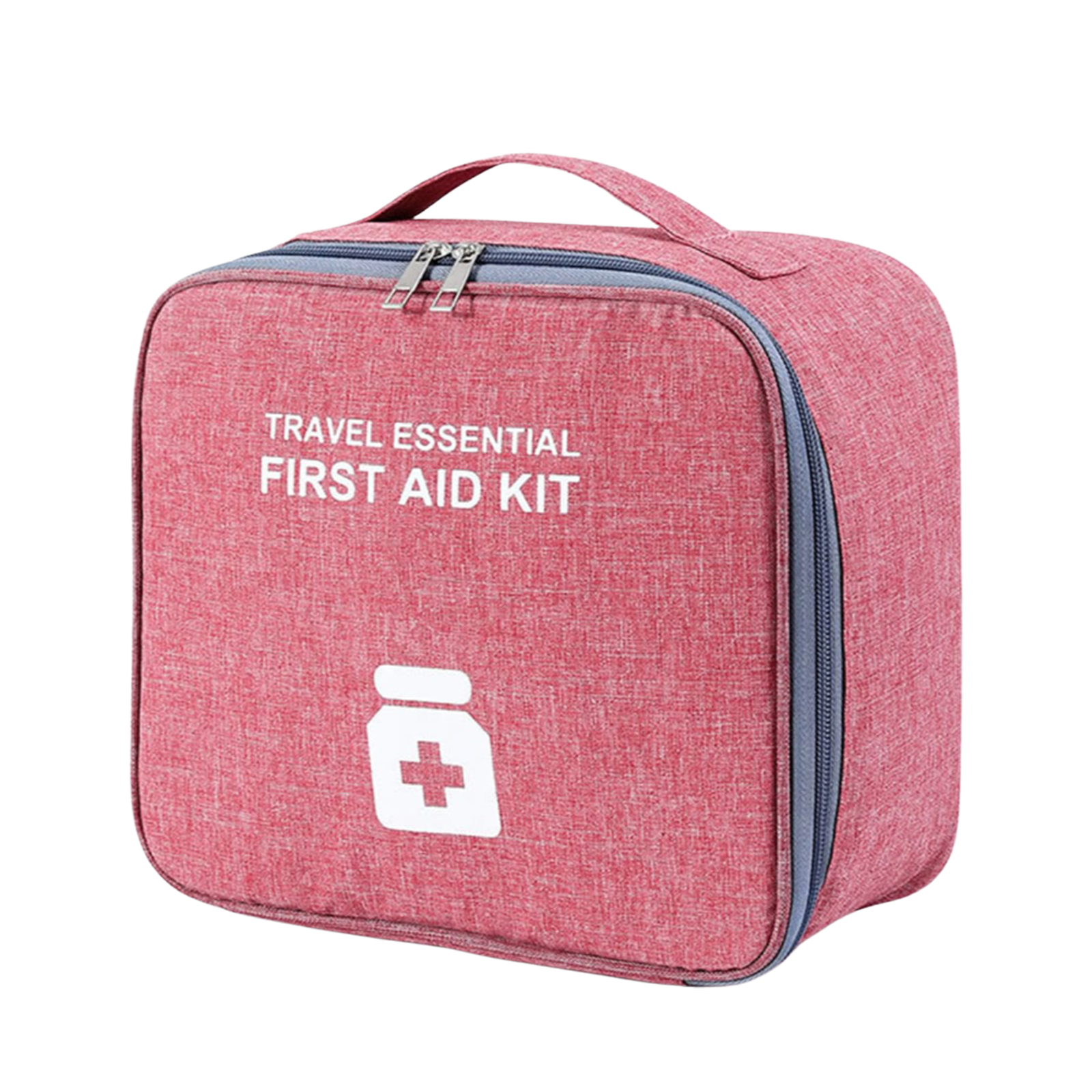 Imcute 2 Pcs First Aid Bag Compact Emergency Medicine Box for Travel