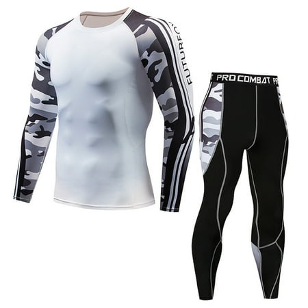 Tangnade Polo Shirts for Men Fashion Men's Casual Fitness T-shirt Fast Drying Elastic Tops Pants Sports Tight Suit